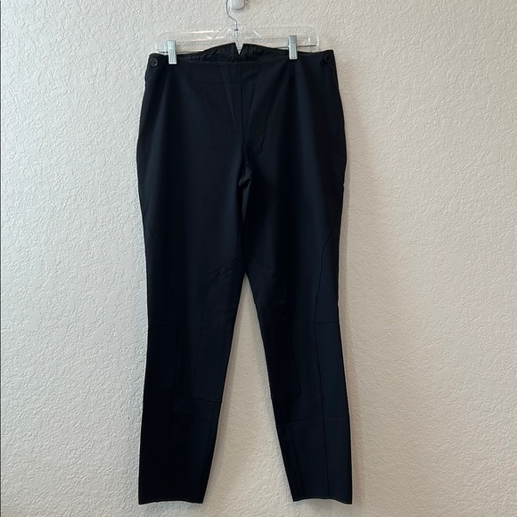 Prada Black Dress Pants Elegant Slim-Fit Design - Picture 1 of 16